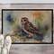Edge Collections - 18" x 27" - Multicolor - Tawny Owl Doormat Indoor Outdoor - 1 Piece